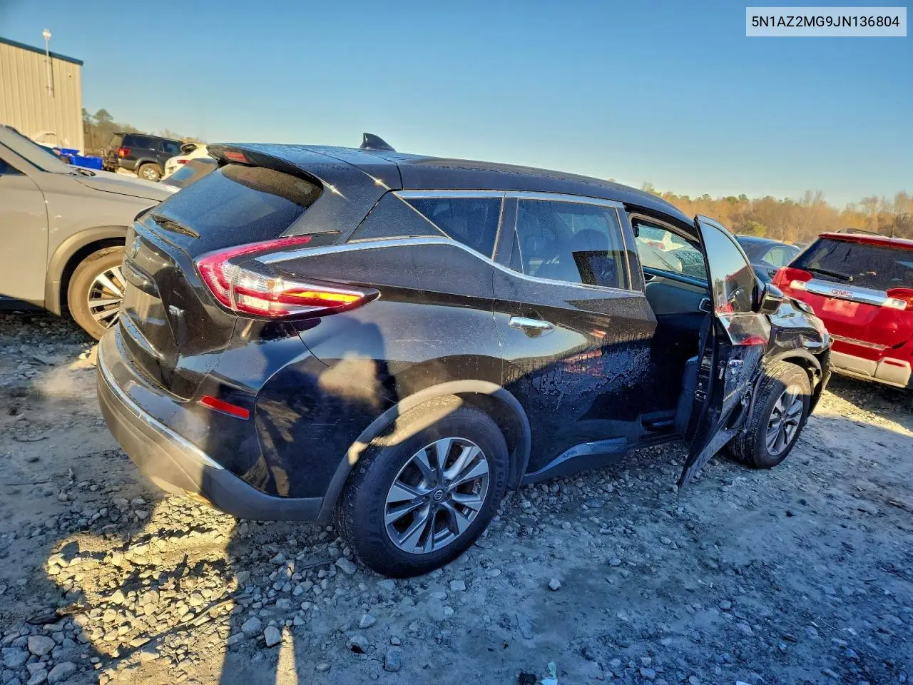 5N1AZ2MG9JN136804 2018 Nissan Murano S
