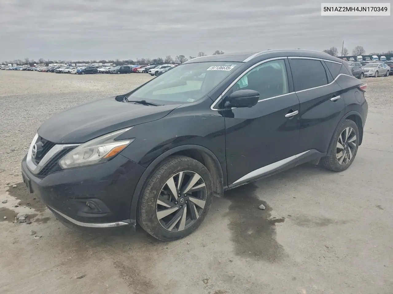 5N1AZ2MH4JN170349 2018 Nissan Murano S