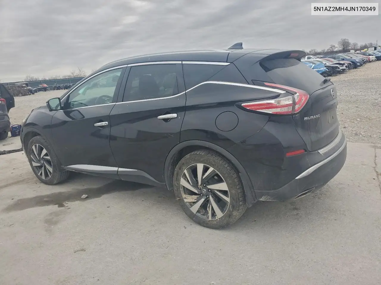 5N1AZ2MH4JN170349 2018 Nissan Murano S
