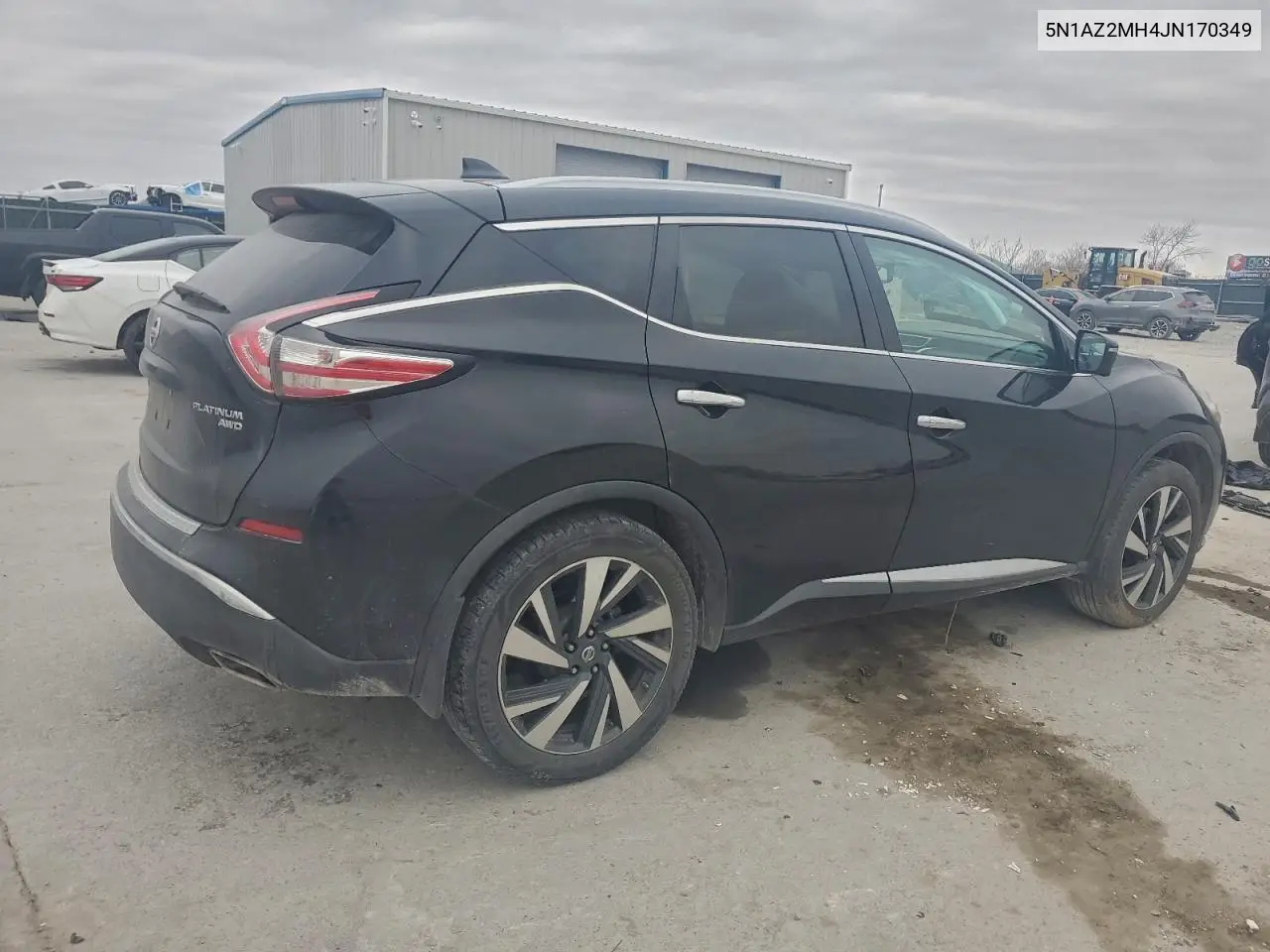 5N1AZ2MH4JN170349 2018 Nissan Murano S
