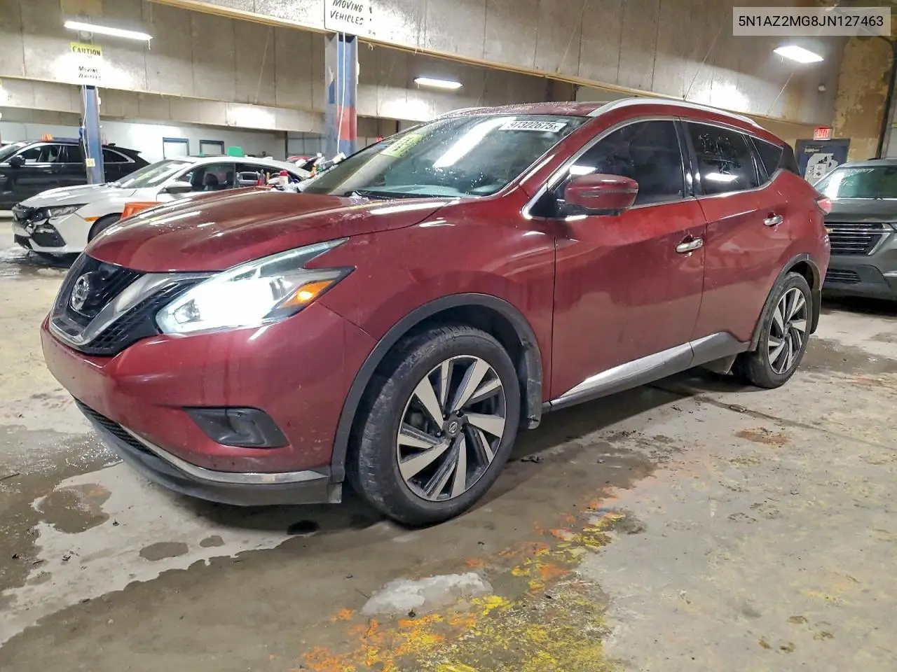 5N1AZ2MG8JN127463 2018 Nissan Murano S
