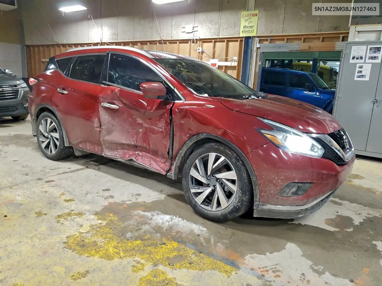 5N1AZ2MG8JN127463 2018 Nissan Murano S
