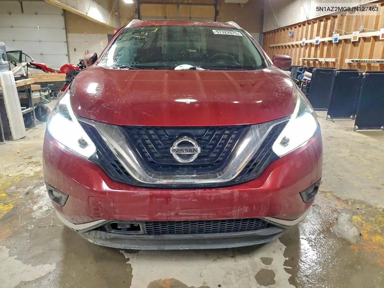 5N1AZ2MG8JN127463 2018 Nissan Murano S