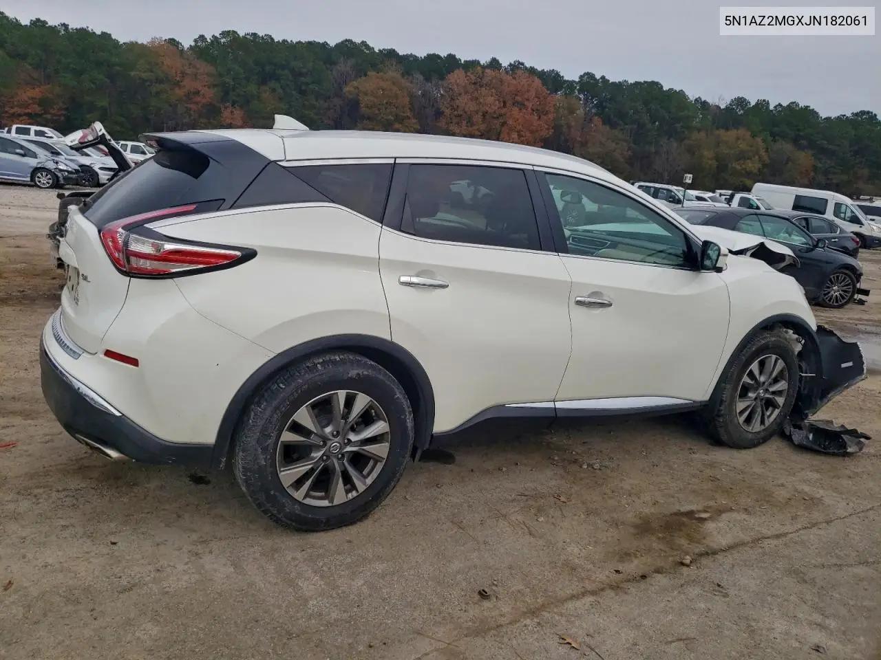 5N1AZ2MGXJN182061 2018 Nissan Murano S