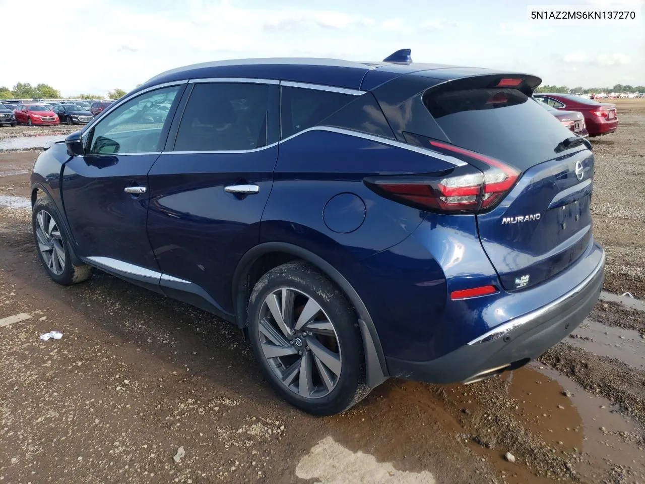 2019 Nissan Murano S VIN: 5N1AZ2MS6KN137270 Lot: 60669144