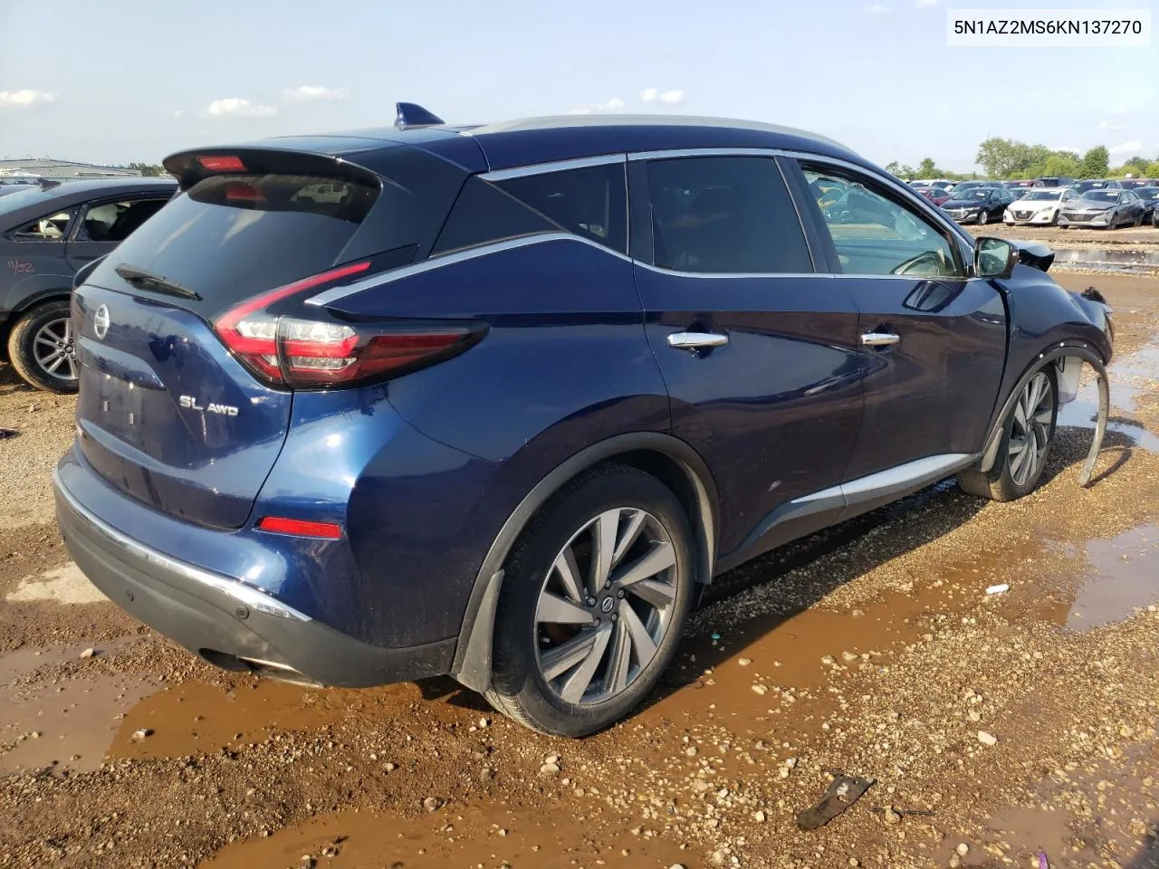 5N1AZ2MS6KN137270 2019 Nissan Murano S