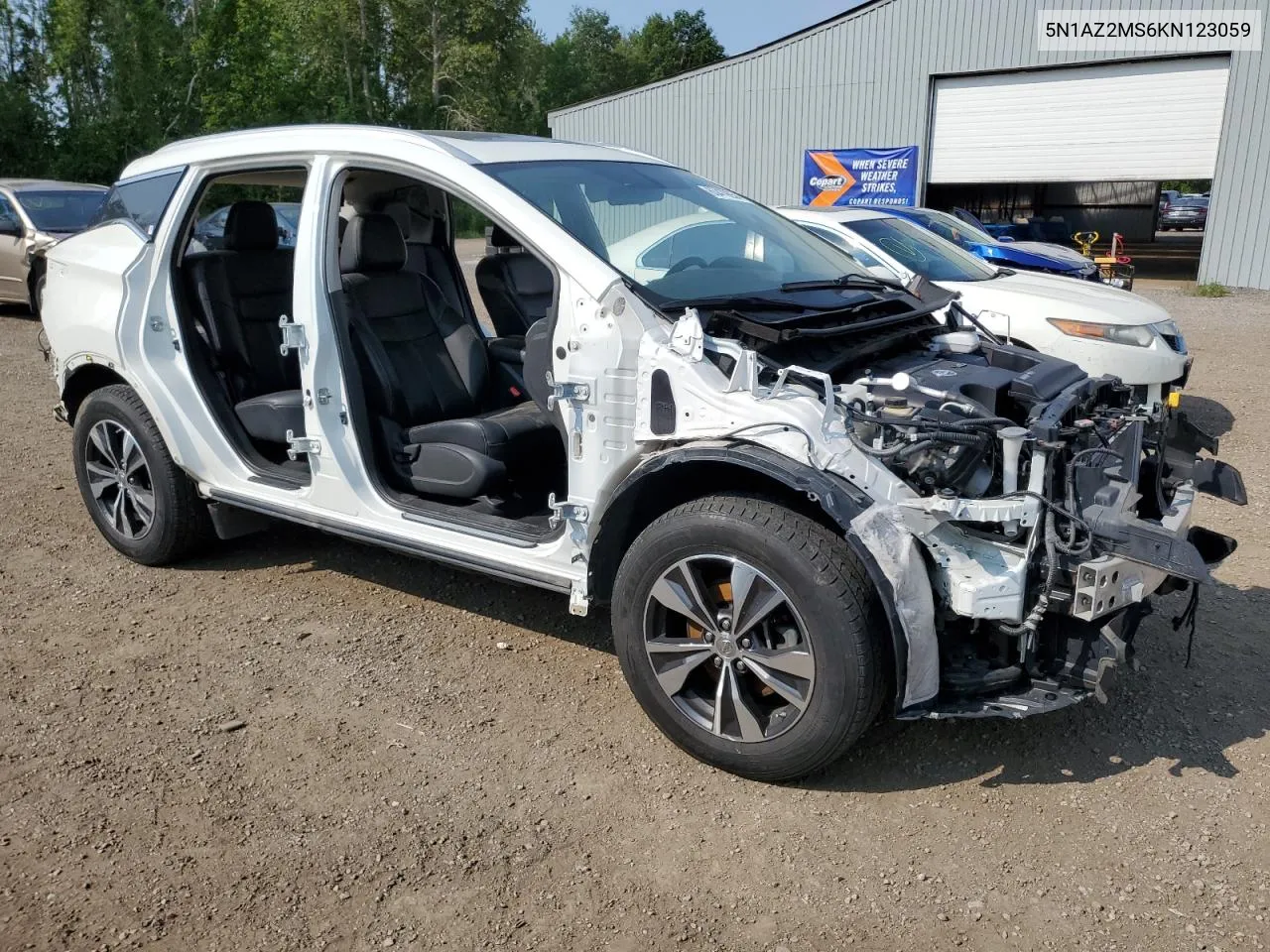 5N1AZ2MS6KN123059 2019 Nissan Murano S