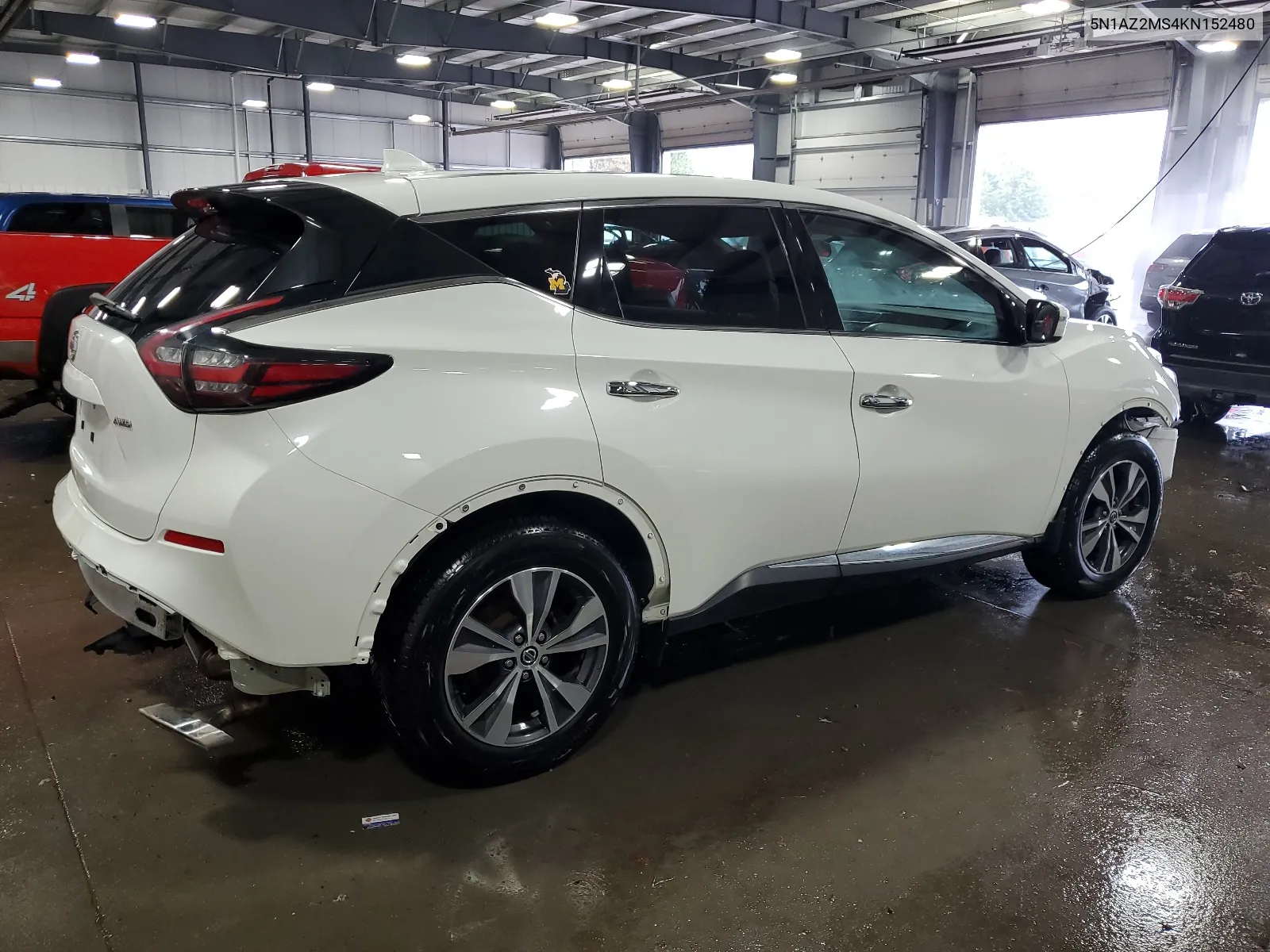 5N1AZ2MS4KN152480 2019 Nissan Murano S