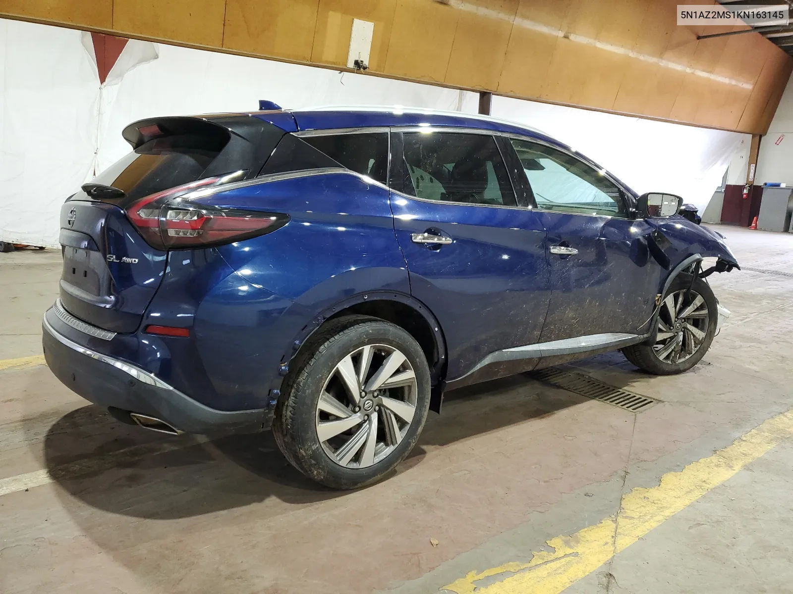 2019 Nissan Murano S VIN: 5N1AZ2MS1KN163145 Lot: 67313204