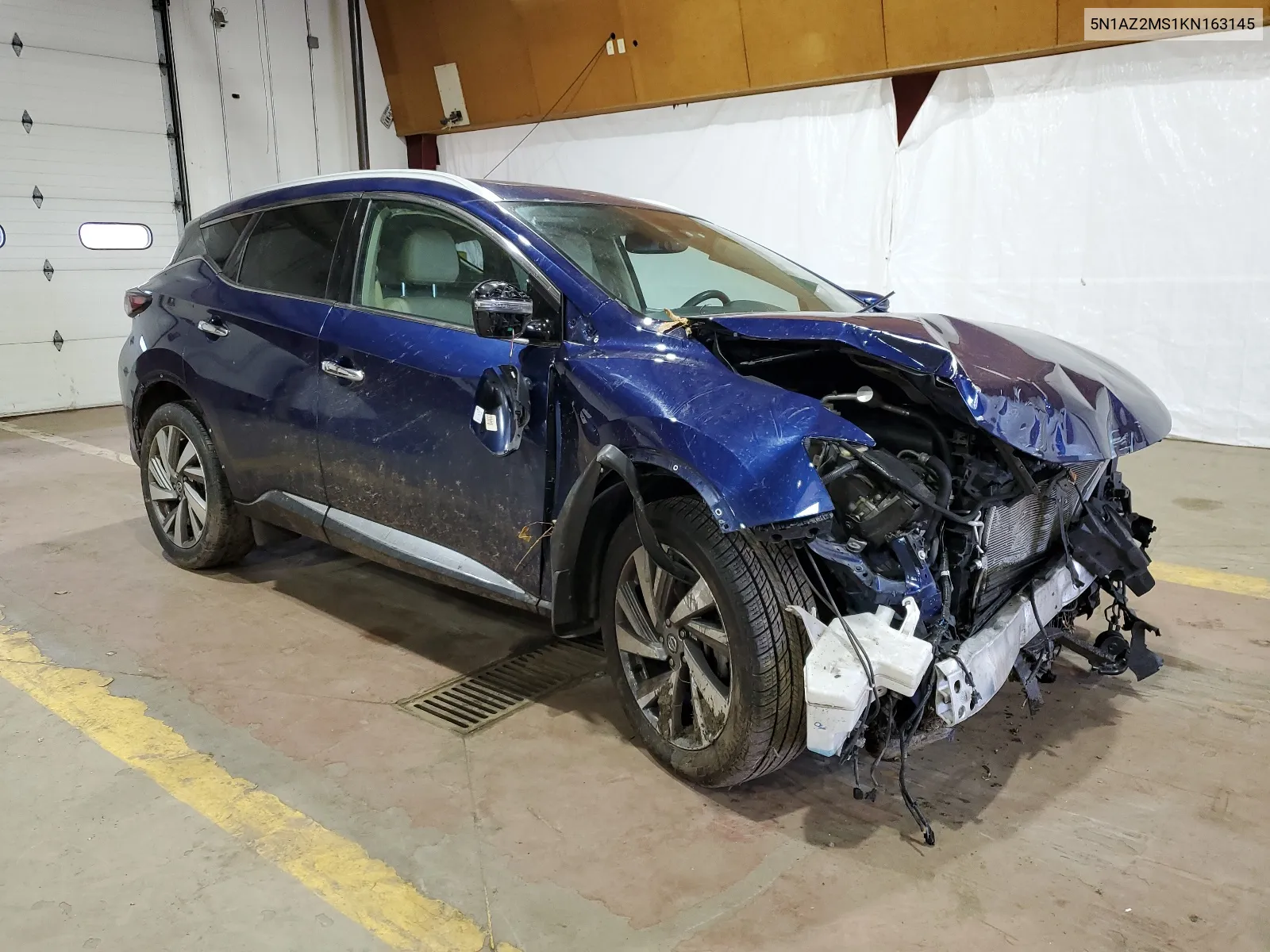 2019 Nissan Murano S VIN: 5N1AZ2MS1KN163145 Lot: 67313204