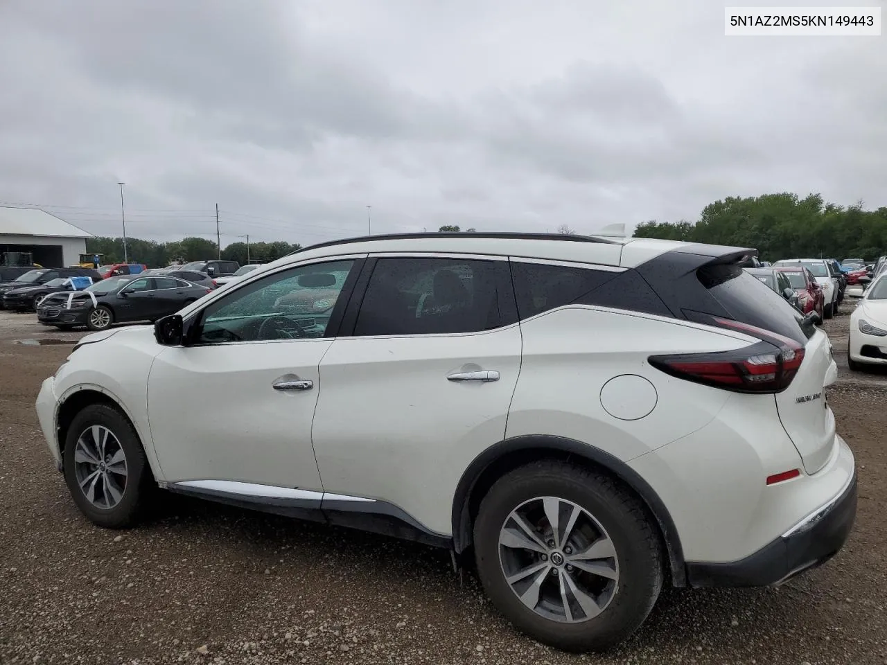 5N1AZ2MS5KN149443 2019 Nissan Murano S