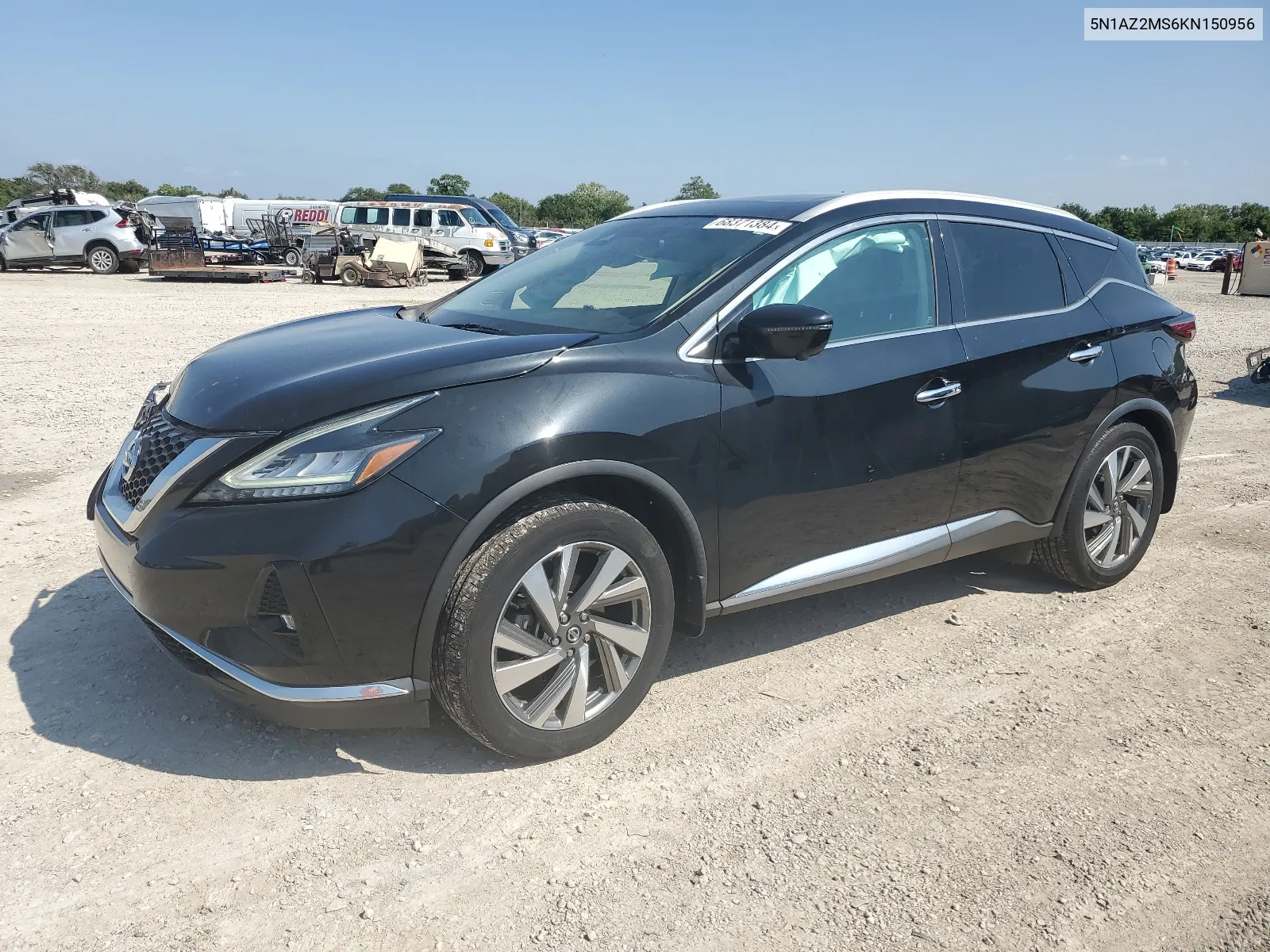 2019 Nissan Murano S VIN: 5N1AZ2MS6KN150956 Lot: 68371384