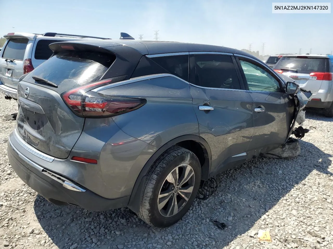 5N1AZ2MJ2KN147320 2019 Nissan Murano S