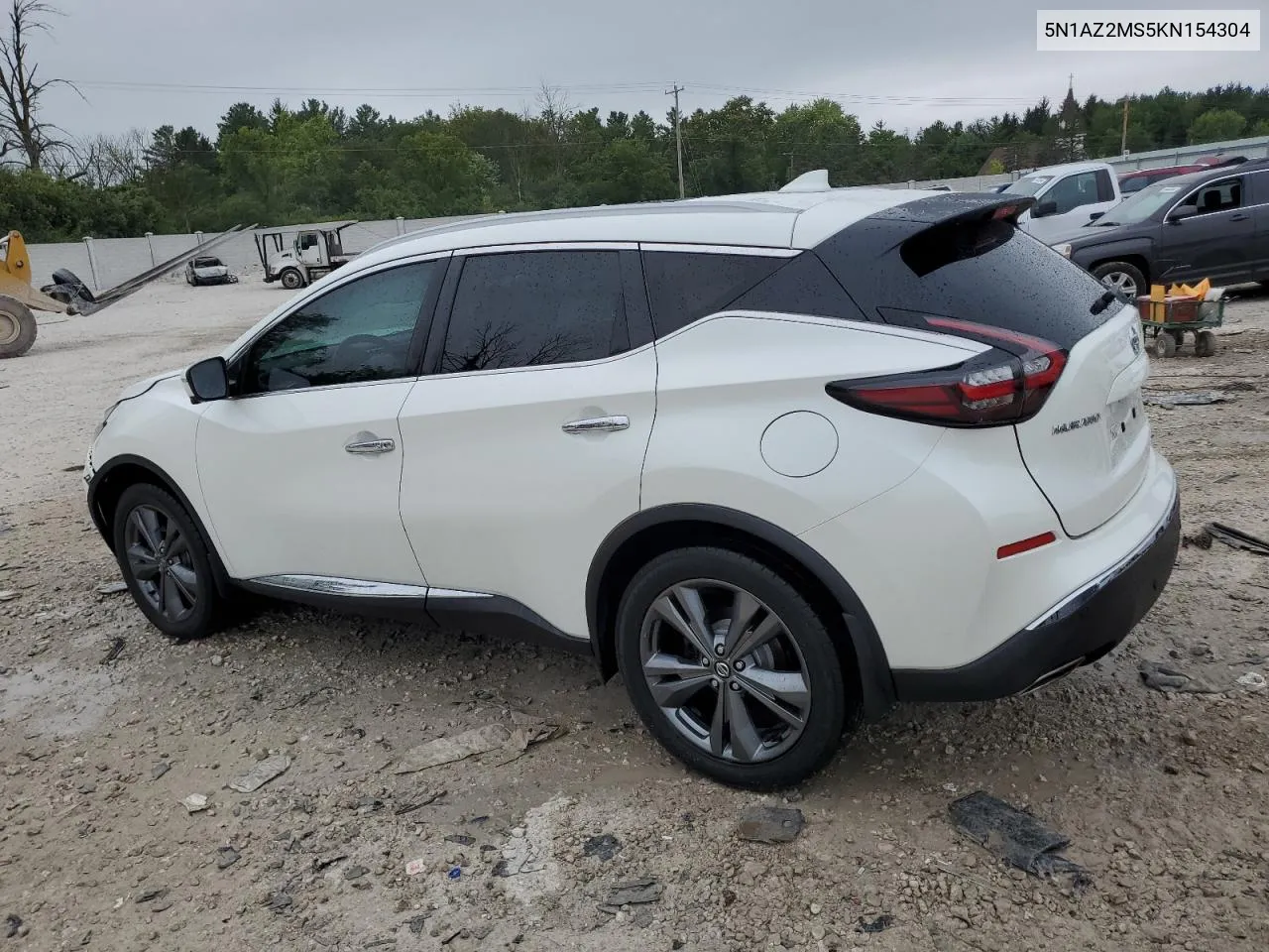 5N1AZ2MS5KN154304 2019 Nissan Murano S