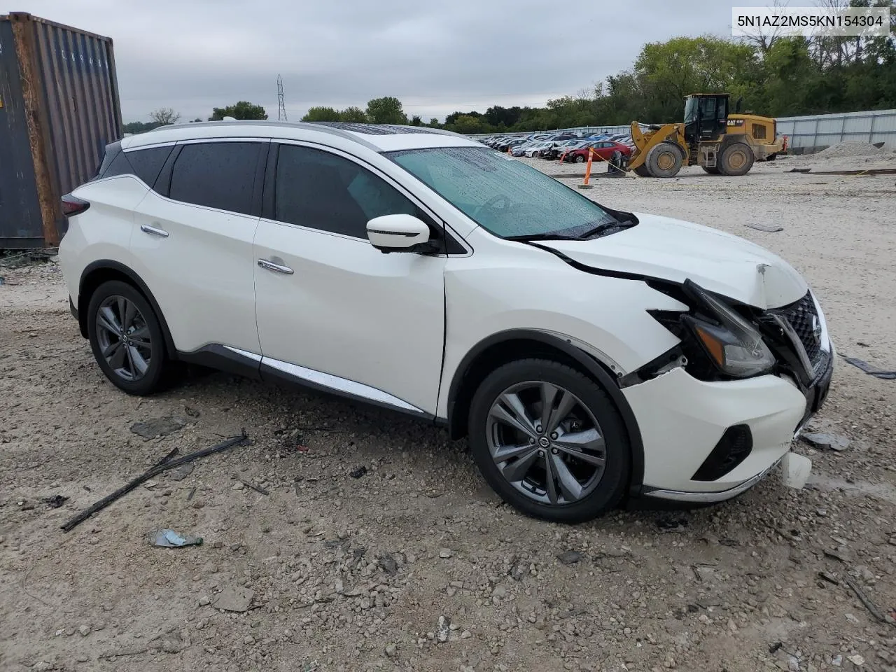 2019 Nissan Murano S VIN: 5N1AZ2MS5KN154304 Lot: 69322084