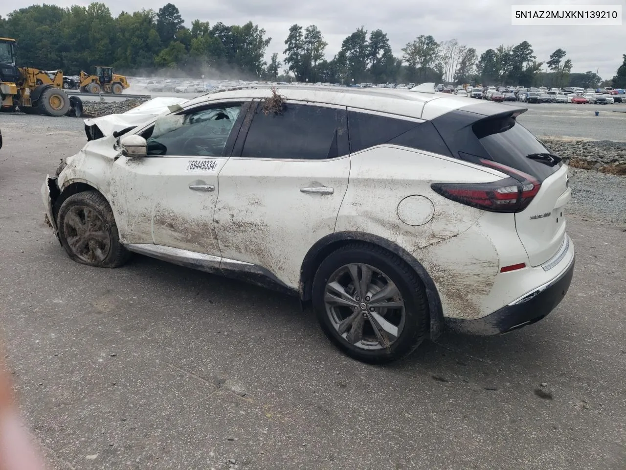 5N1AZ2MJXKN139210 2019 Nissan Murano S