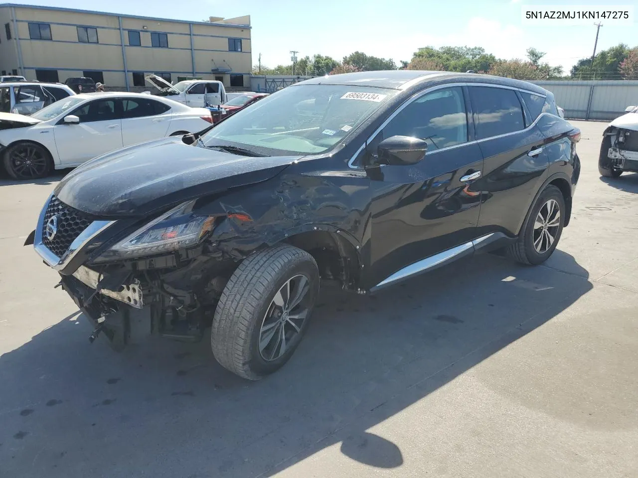 5N1AZ2MJ1KN147275 2019 Nissan Murano S