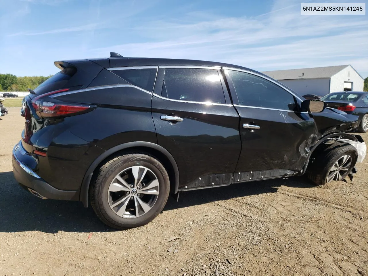 5N1AZ2MS5KN141245 2019 Nissan Murano S