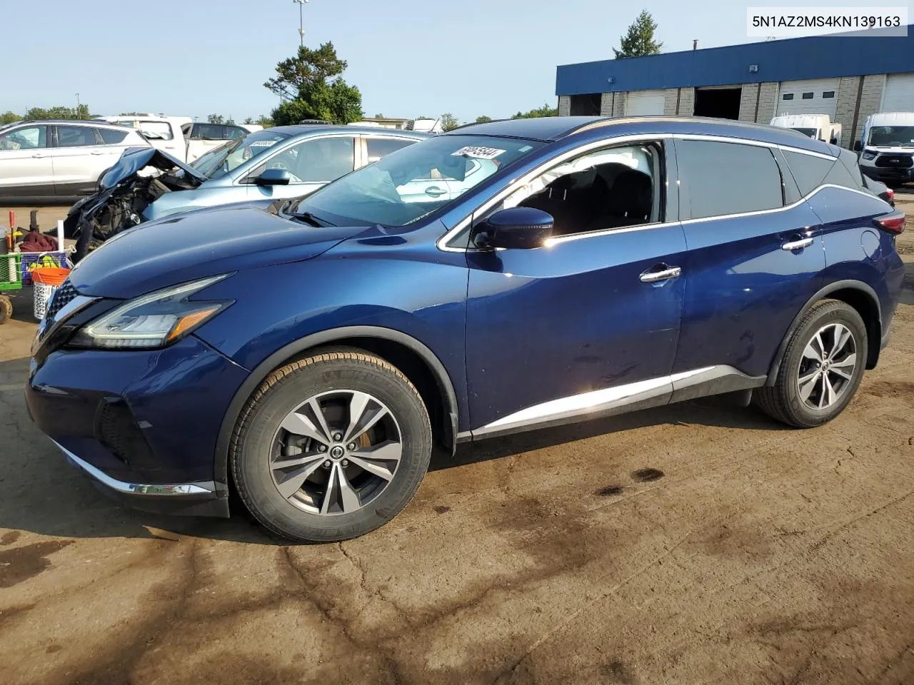 2019 Nissan Murano S VIN: 5N1AZ2MS4KN139163 Lot: 69865544