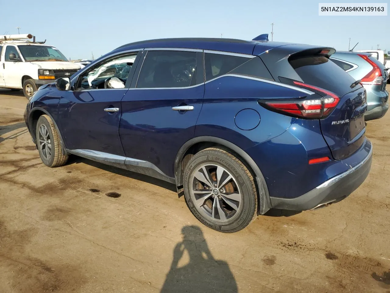 5N1AZ2MS4KN139163 2019 Nissan Murano S