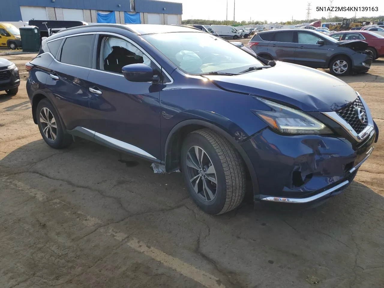 2019 Nissan Murano S VIN: 5N1AZ2MS4KN139163 Lot: 69865544