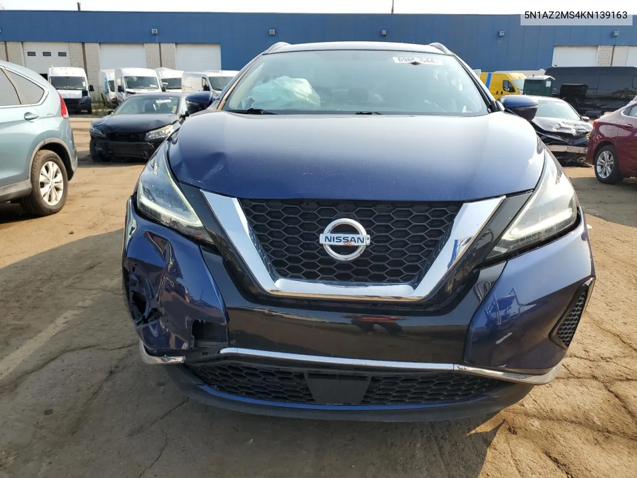 5N1AZ2MS4KN139163 2019 Nissan Murano S