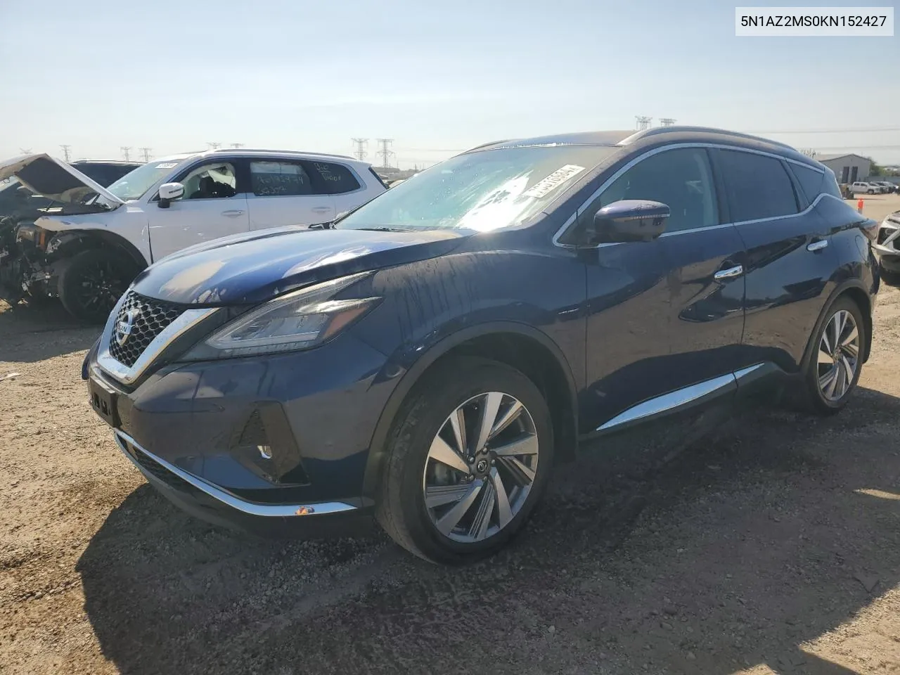 2019 Nissan Murano S VIN: 5N1AZ2MS0KN152427 Lot: 70316984