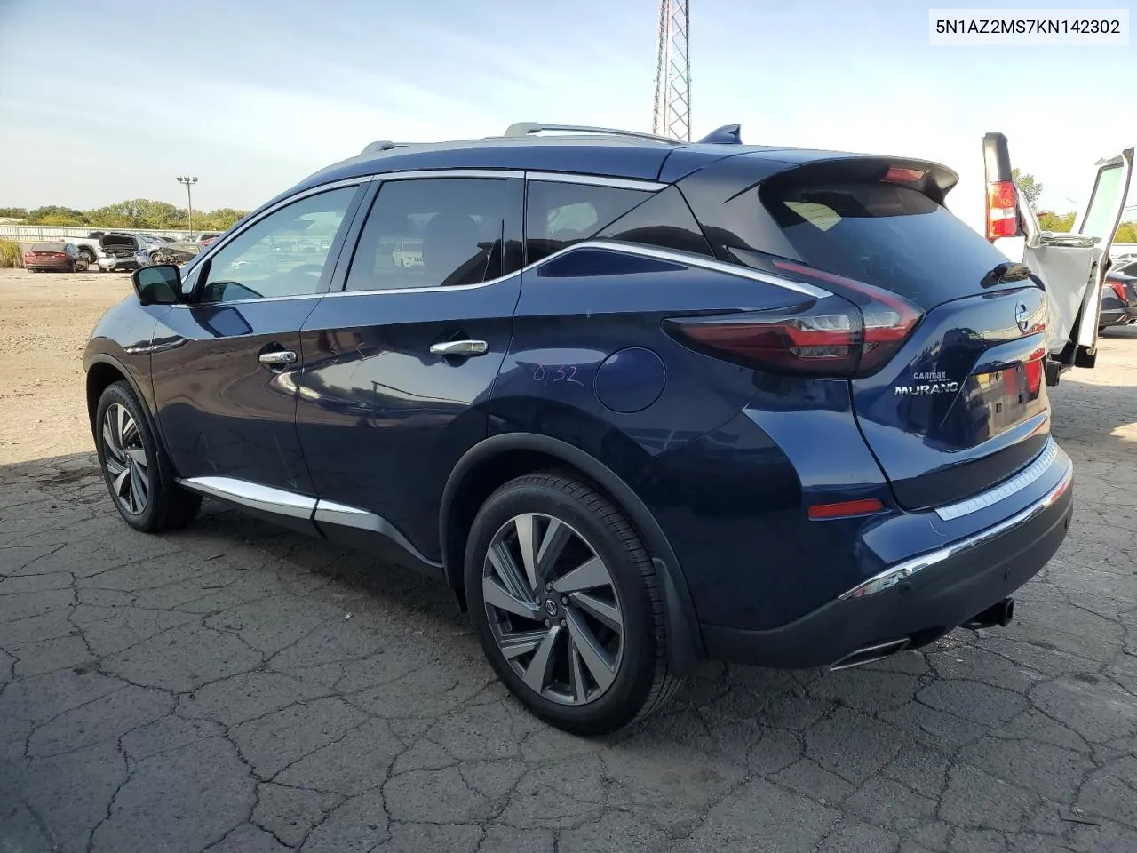 5N1AZ2MS7KN142302 2019 Nissan Murano S