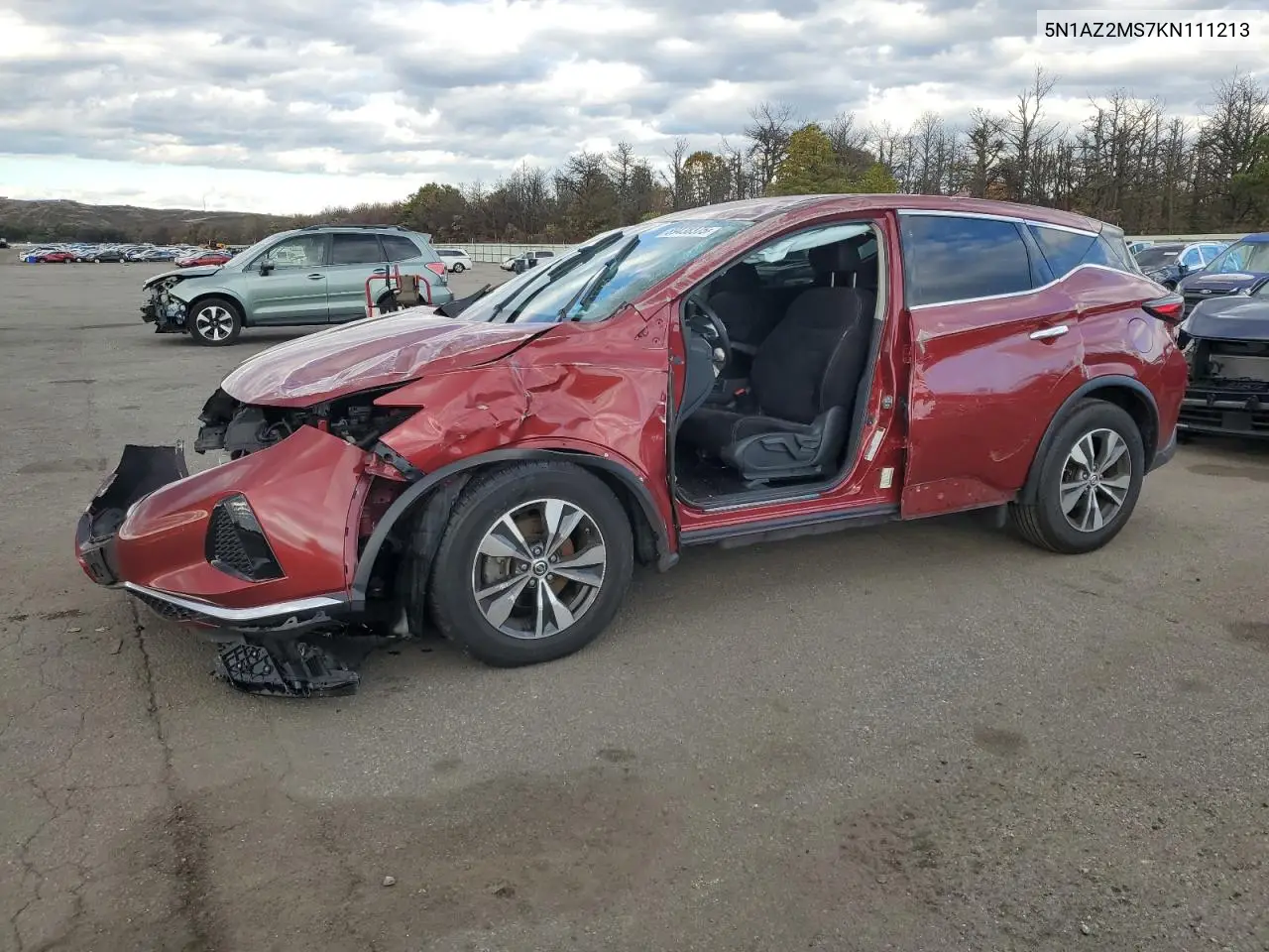 5N1AZ2MS7KN111213 2019 Nissan Murano S