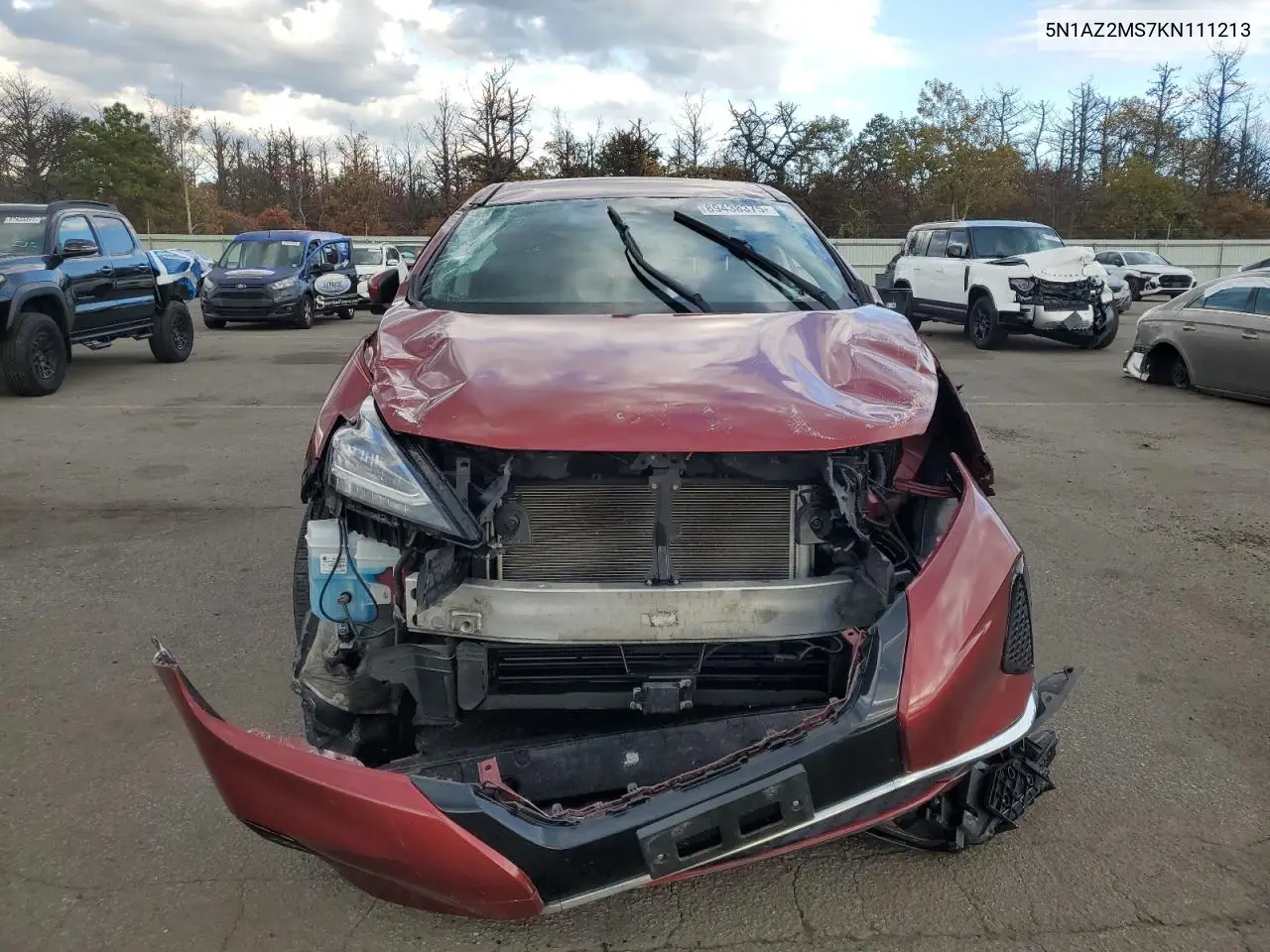 5N1AZ2MS7KN111213 2019 Nissan Murano S