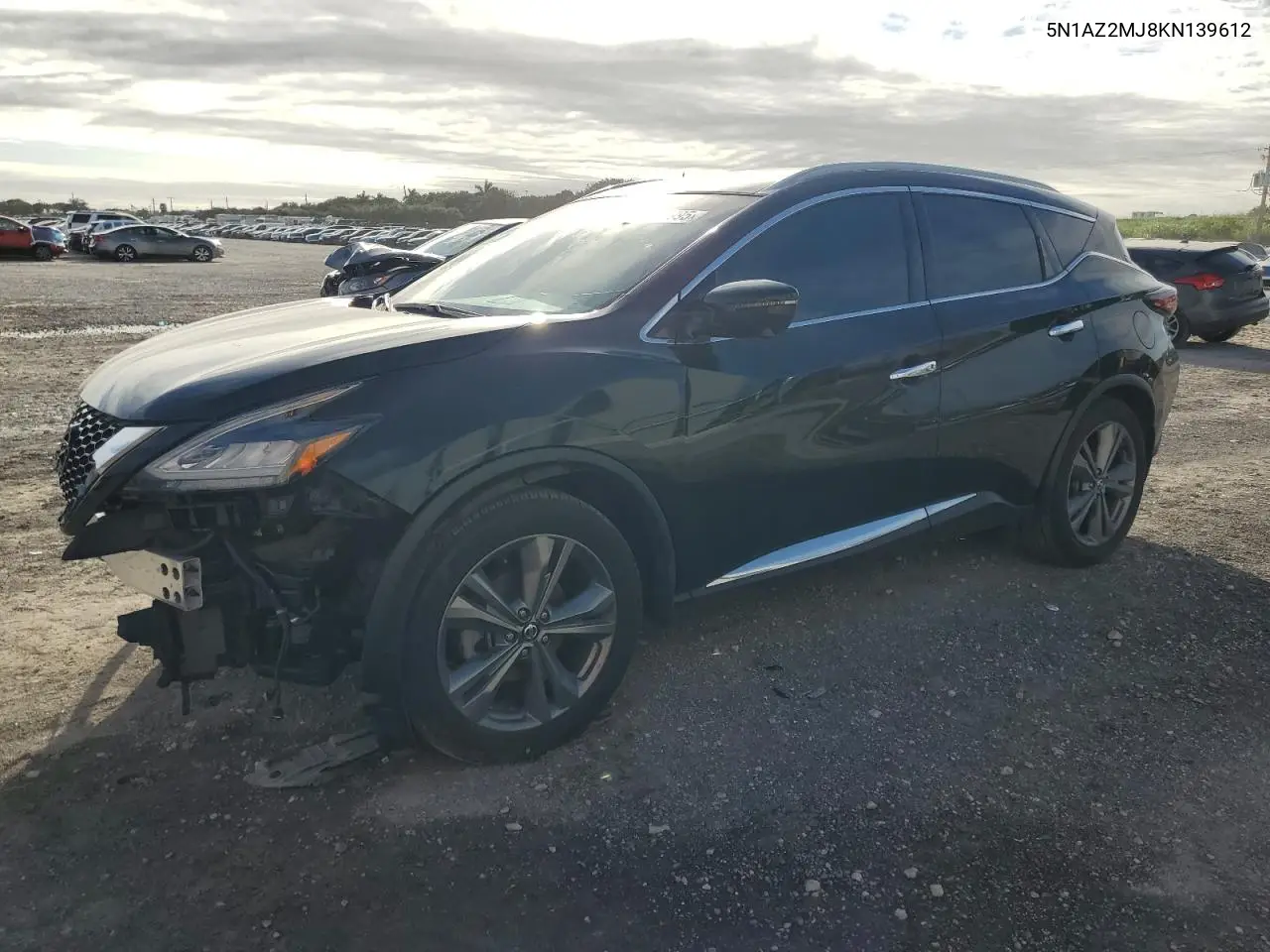 5N1AZ2MJ8KN139612 2019 Nissan Murano S