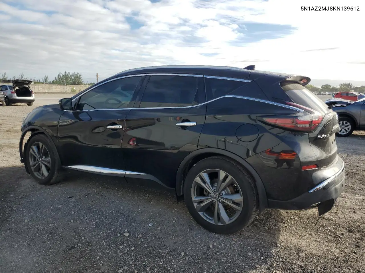 5N1AZ2MJ8KN139612 2019 Nissan Murano S
