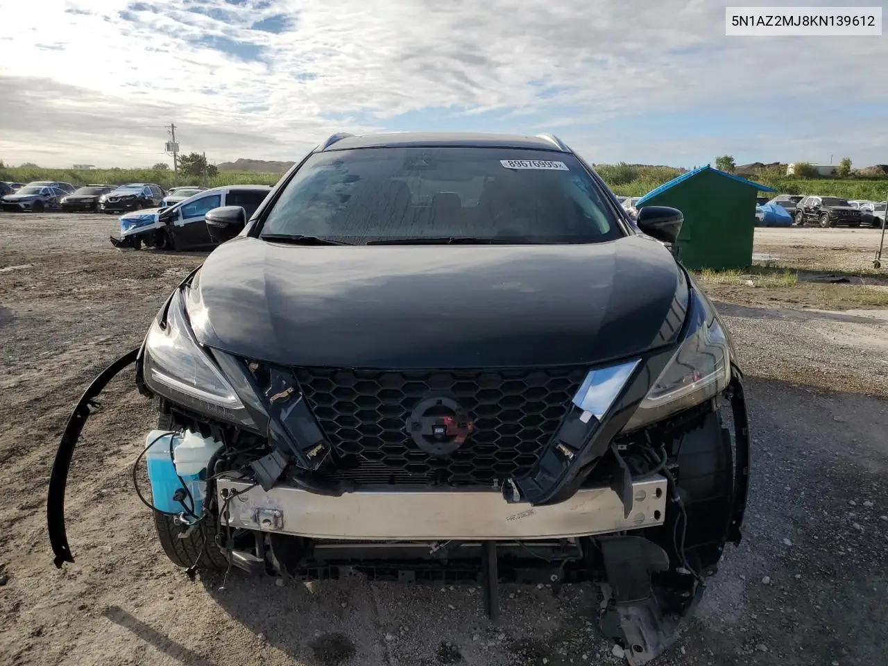 5N1AZ2MJ8KN139612 2019 Nissan Murano S