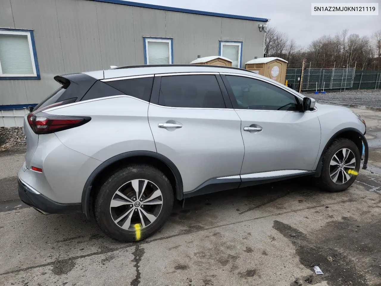 5N1AZ2MJ0KN121119 2019 Nissan Murano S