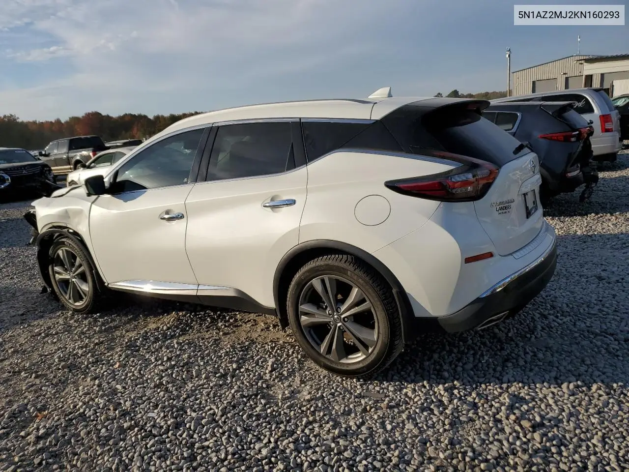5N1AZ2MJ2KN160293 2019 Nissan Murano S