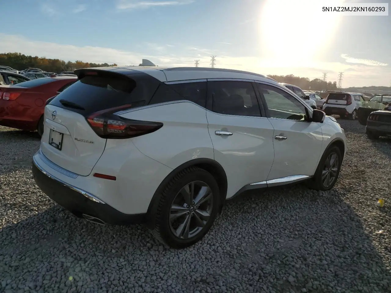 5N1AZ2MJ2KN160293 2019 Nissan Murano S