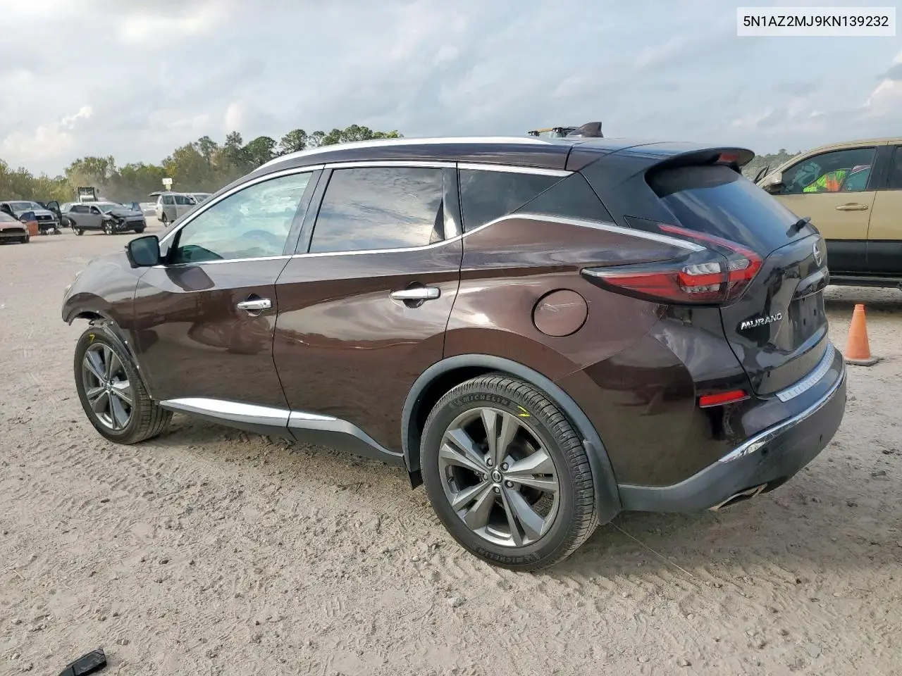 5N1AZ2MJ9KN139232 2019 Nissan Murano S