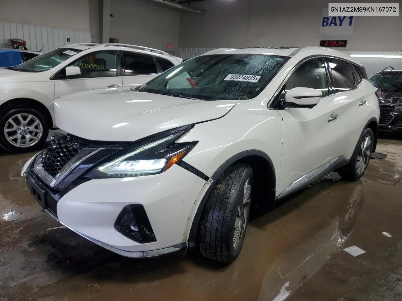 5N1AZ2MS9KN167072 2019 Nissan Murano S