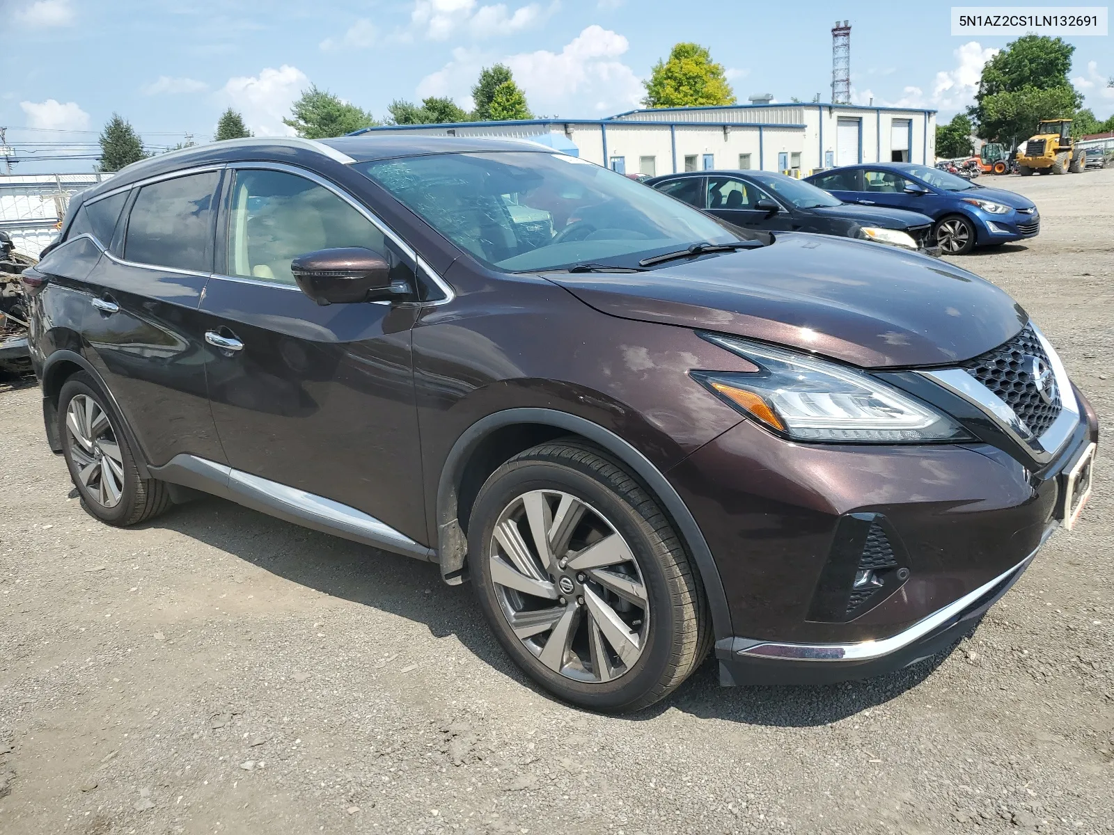 5N1AZ2CS1LN132691 2020 Nissan Murano Sl