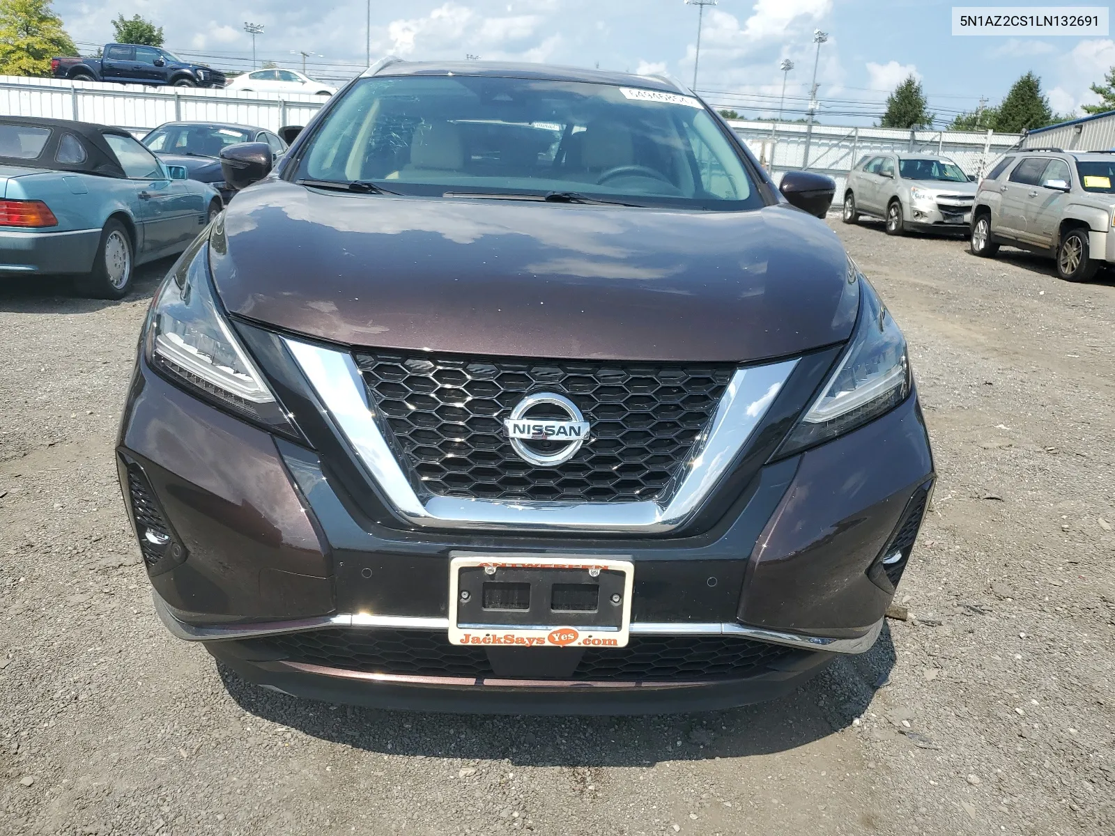 5N1AZ2CS1LN132691 2020 Nissan Murano Sl