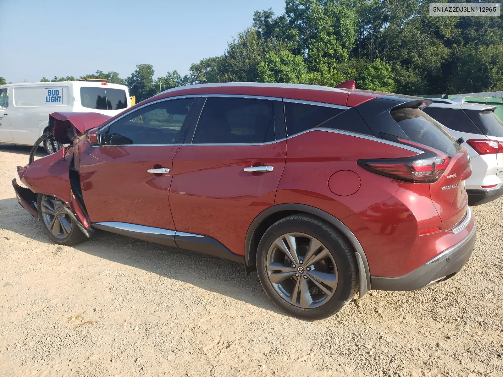 2020 Nissan Murano Platinum VIN: 5N1AZ2DJ3LN112965 Lot: 66047064