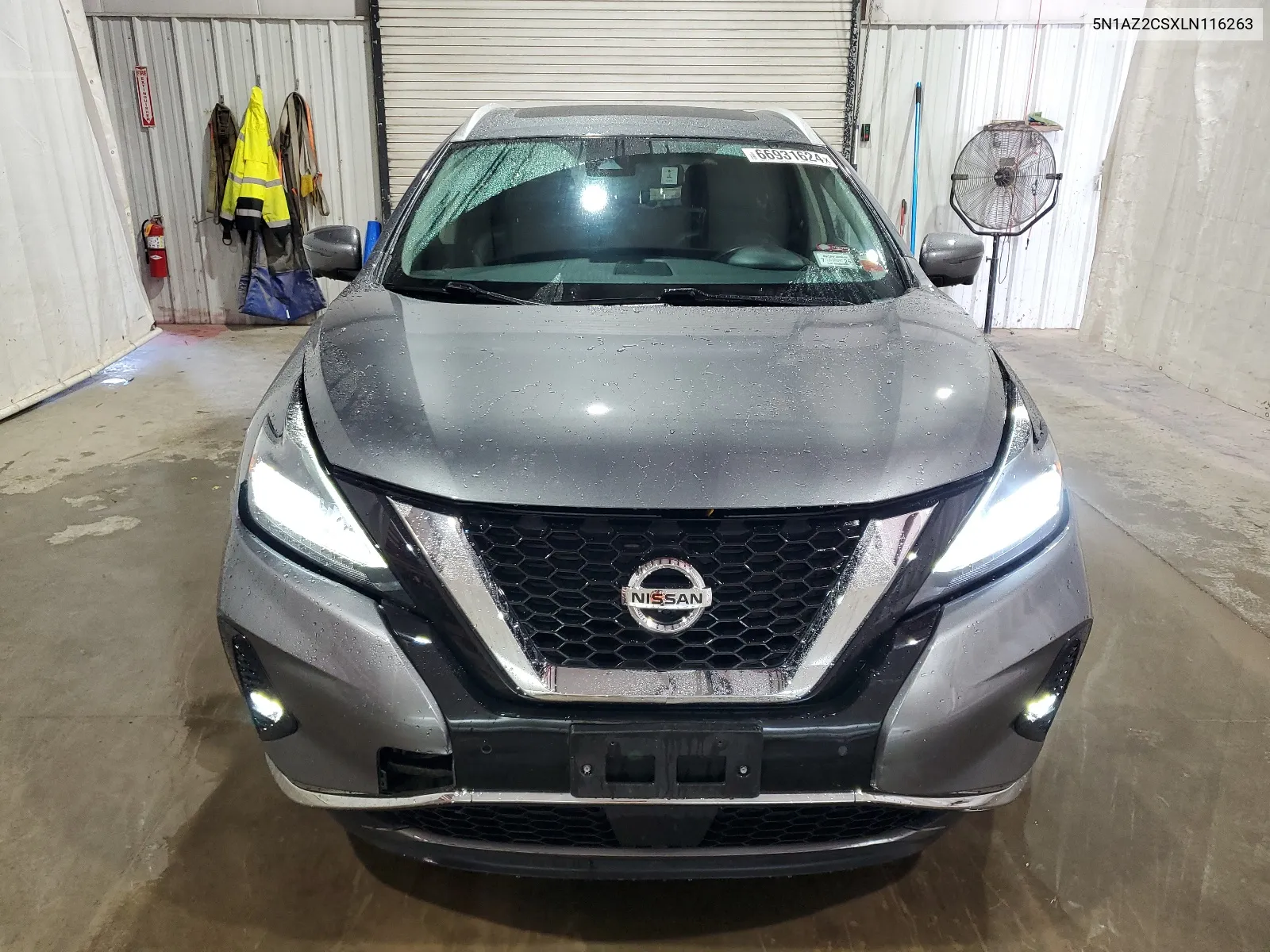 2020 Nissan Murano Sl VIN: 5N1AZ2CSXLN116263 Lot: 66931624