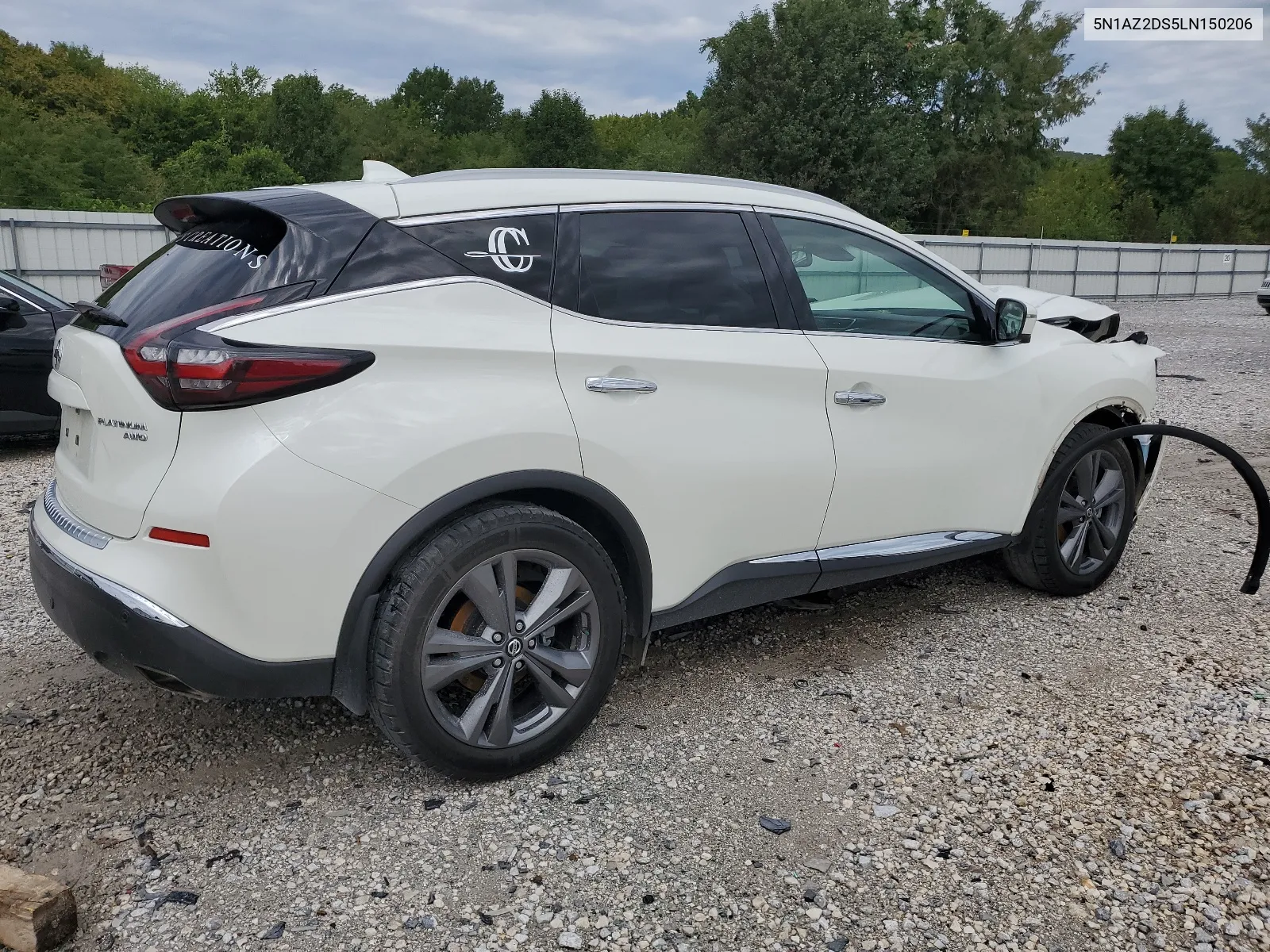 2020 Nissan Murano Platinum VIN: 5N1AZ2DS5LN150206 Lot: 67786694