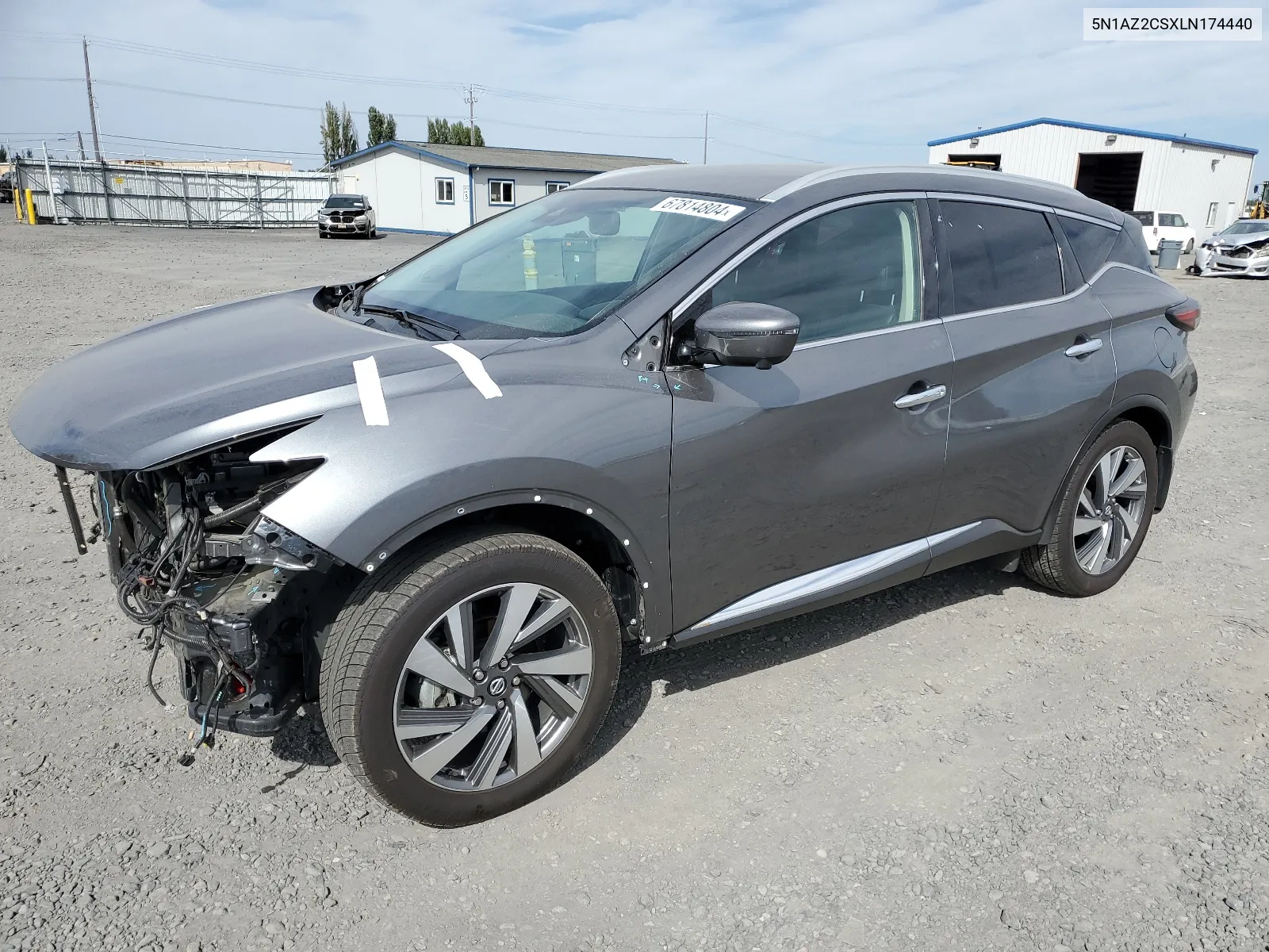 2020 Nissan Murano Sl VIN: 5N1AZ2CSXLN174440 Lot: 67814804