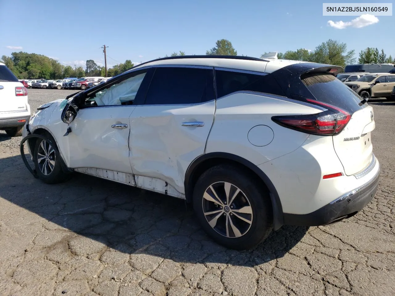 5N1AZ2BJ5LN160549 2020 Nissan Murano Sv