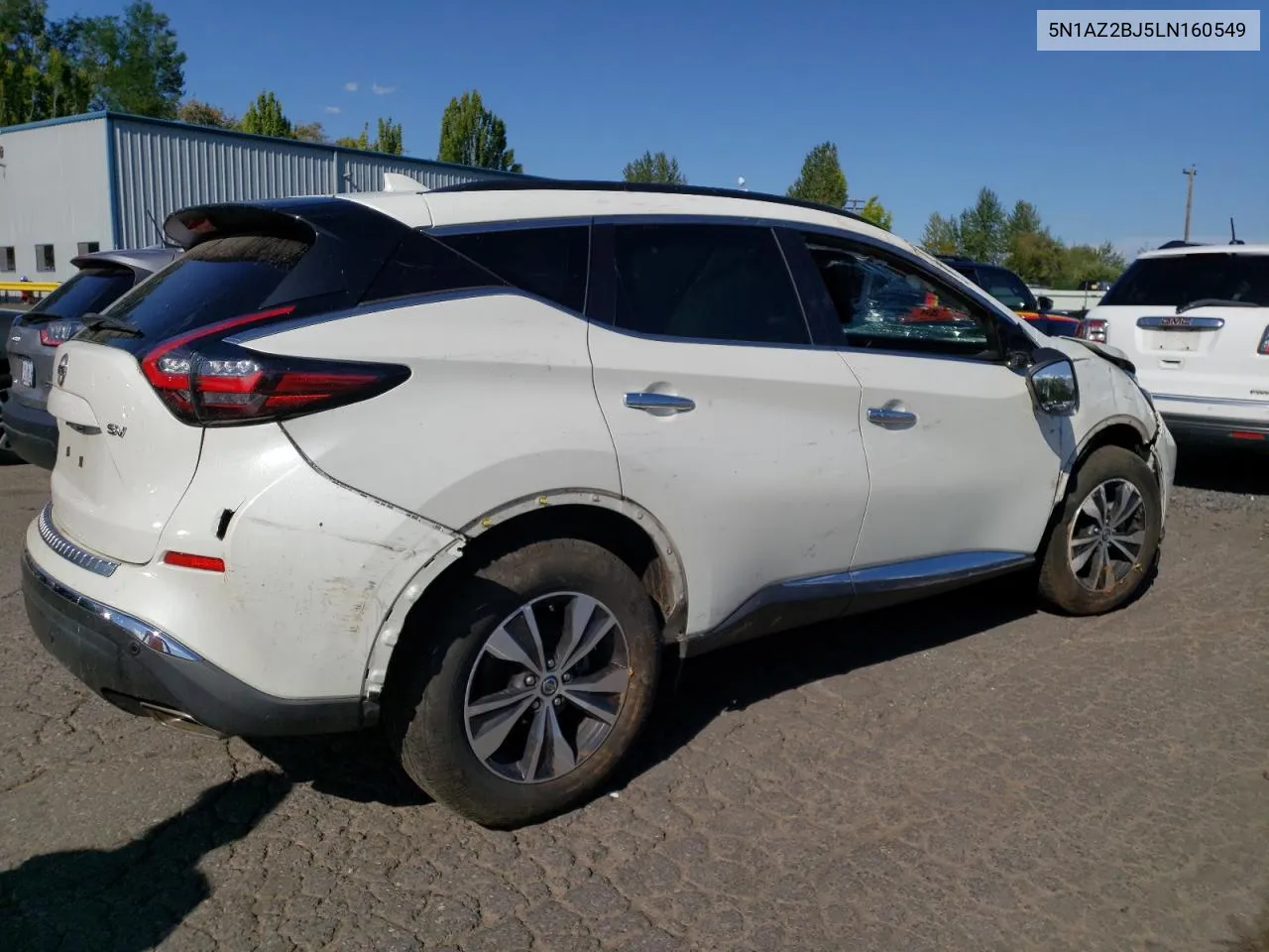 5N1AZ2BJ5LN160549 2020 Nissan Murano Sv