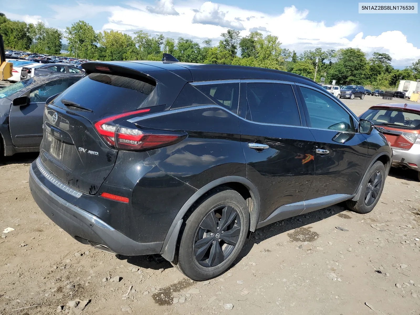 2020 Nissan Murano Sv VIN: 5N1AZ2BS8LN176530 Lot: 68427244