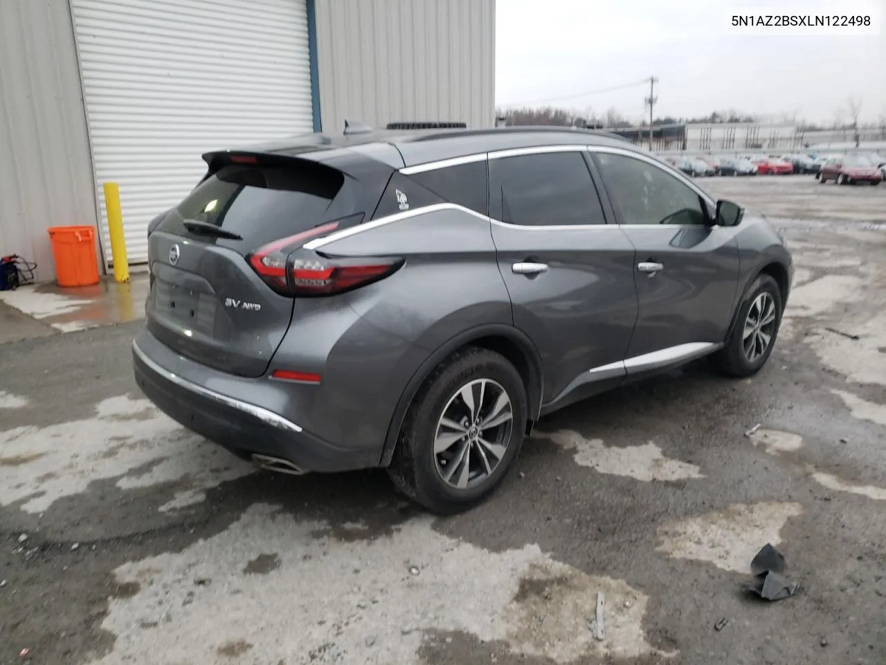 2020 Nissan Murano Sv VIN: 5N1AZ2BSXLN122498 Lot: 69038241