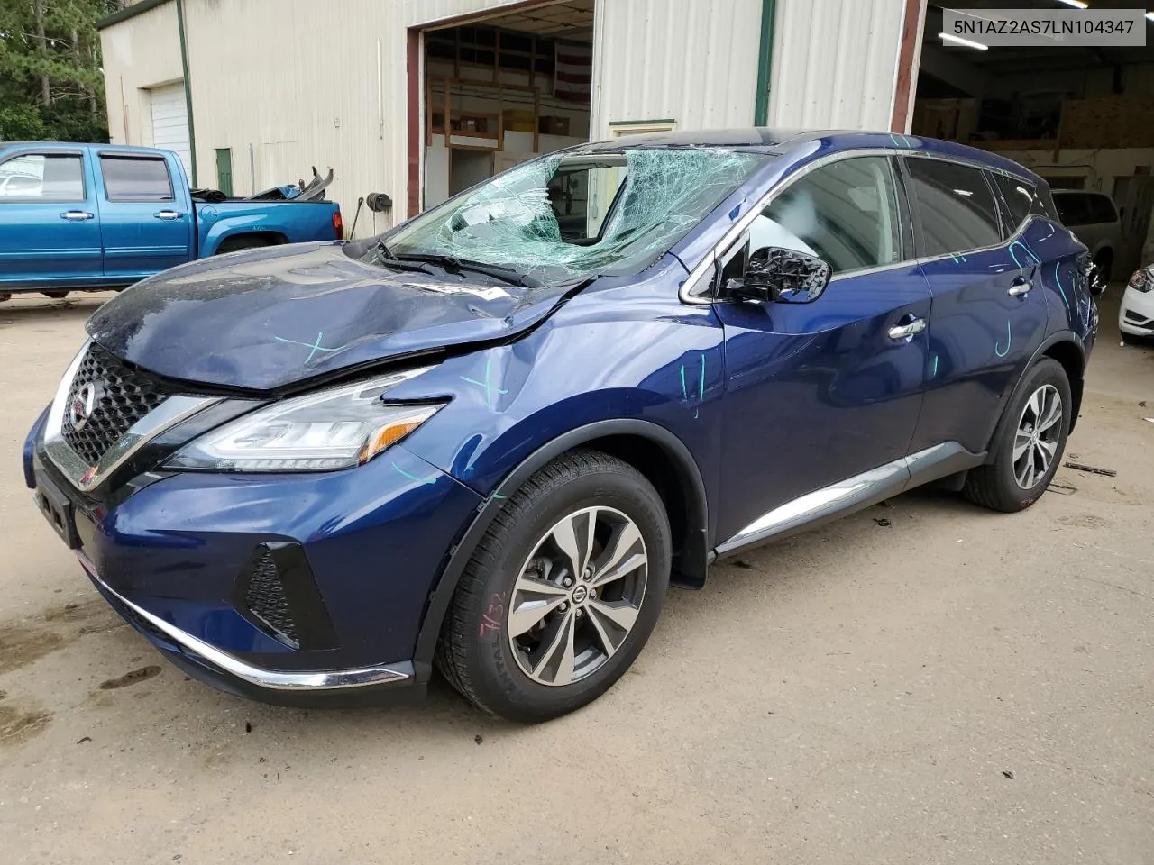 5N1AZ2AS7LN104347 2020 Nissan Murano S