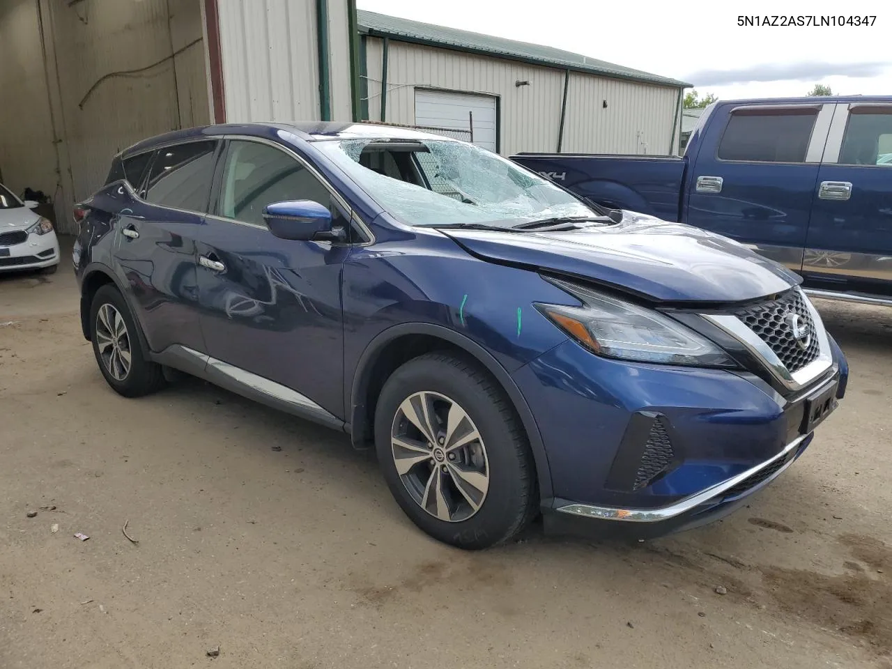 5N1AZ2AS7LN104347 2020 Nissan Murano S